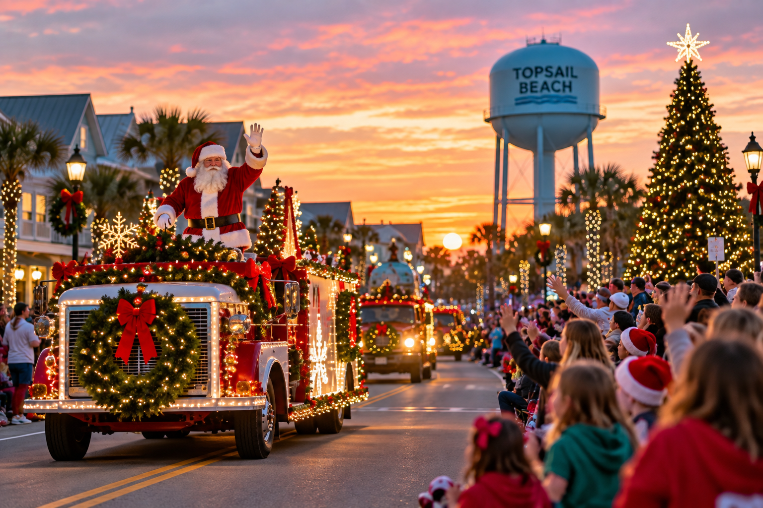 Topsail Beach Christmas Parade & Tree Lighting Event